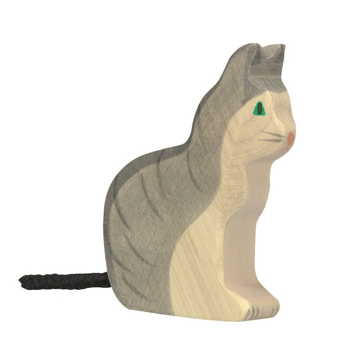Holzfigur Katze - auf dem Bauernhof Holzfigur Katze - auf dem Bauernhof