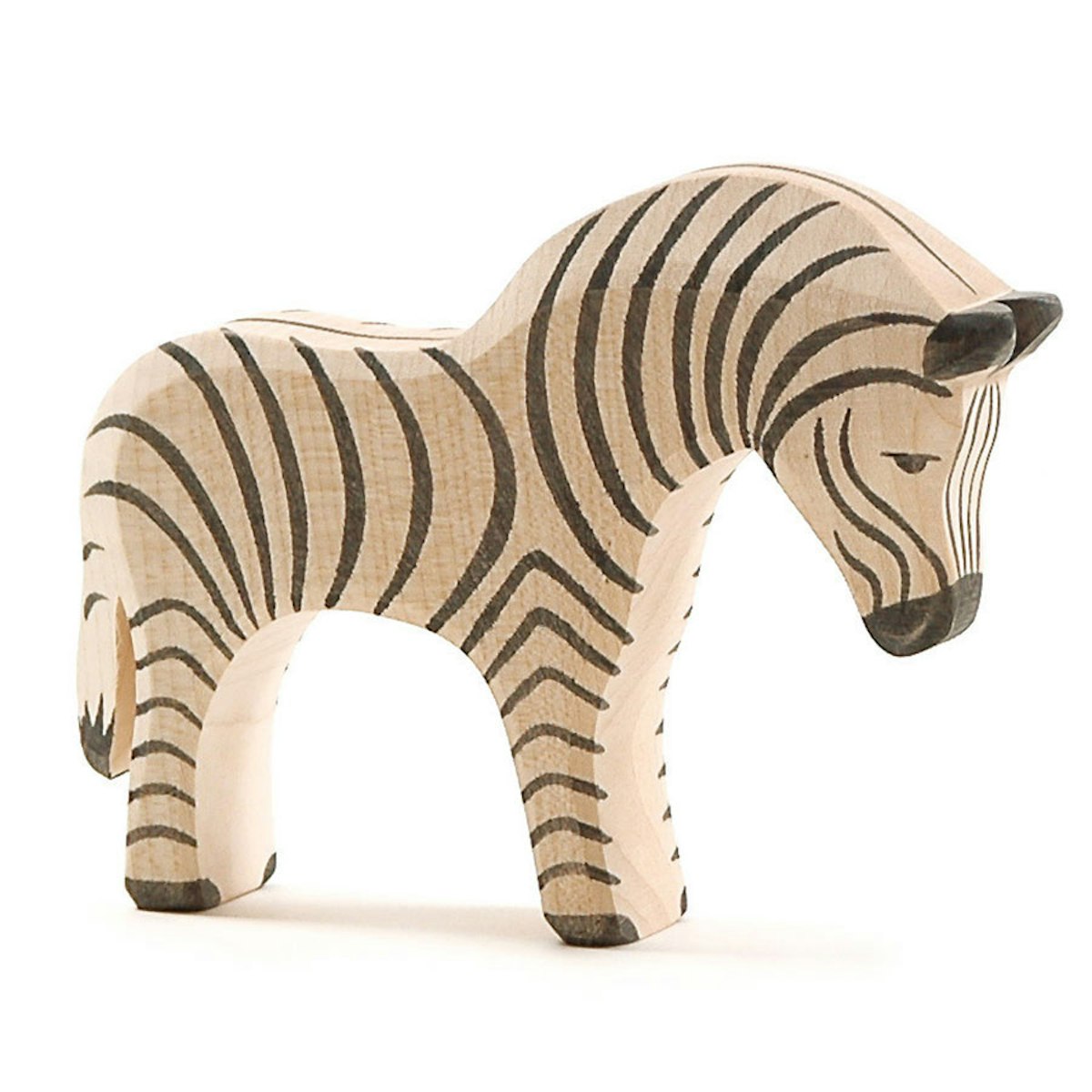 Holzfigur Zebra Holzfigur 12 cm hoch Holzfigur Zebra Holzfigur 12 cm hoch