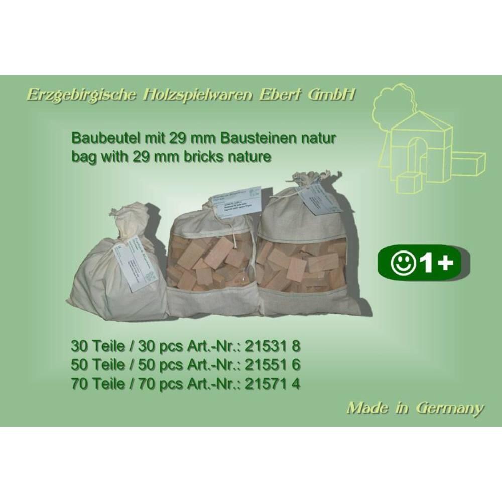 Holzspielwaren Ebert - Bausteine natur 30 Teile Holzspielwaren Ebert - Bausteine natur 30 Teile