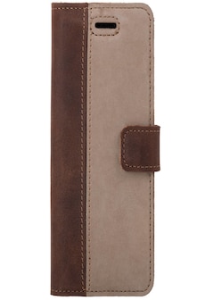 Honor 10- Surazo® Phone Case Genuine Leather- Nubuck Nut and Beige