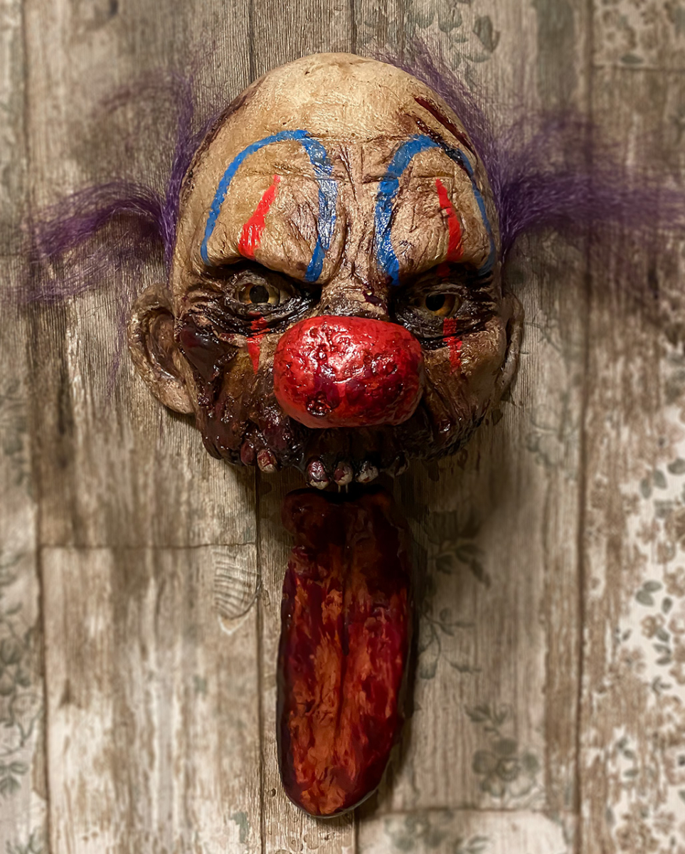 Horror Clown Licker Wandbild mit Bewegung