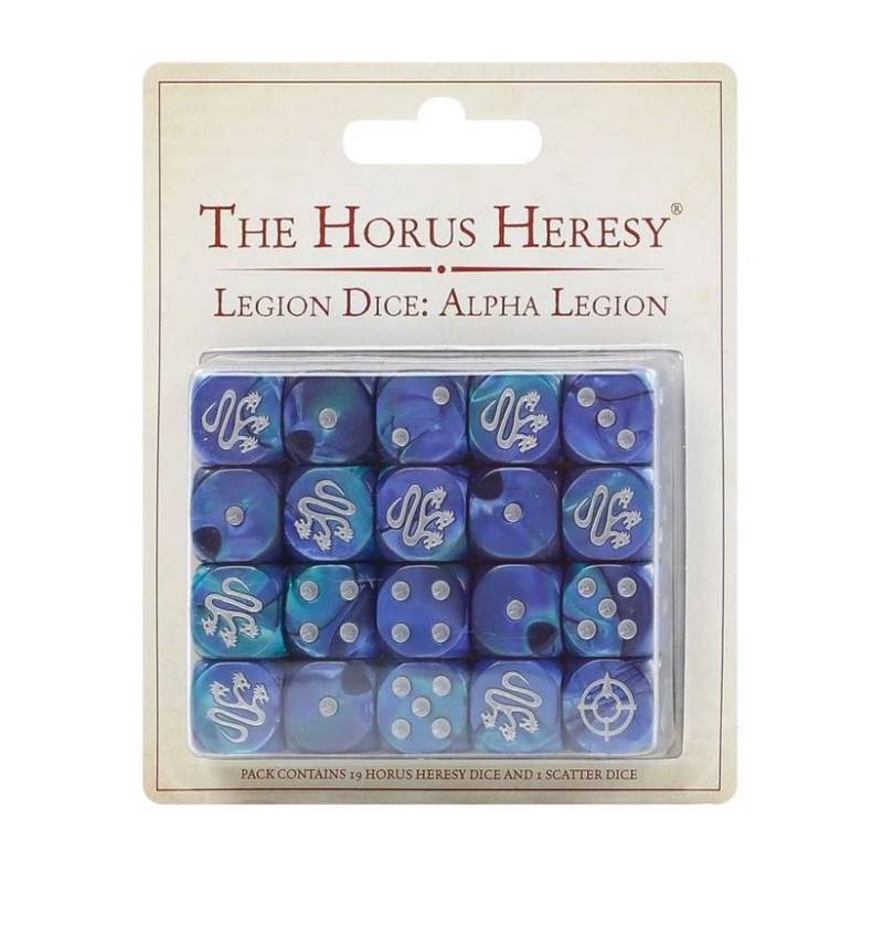 Horus Heresy Alpha Legion Legion Dice Set Games Workshop Forgeworld