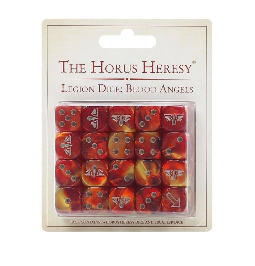 Horus Heresy Blood Angels Legion Dice Set Games Workshop Forgeworld