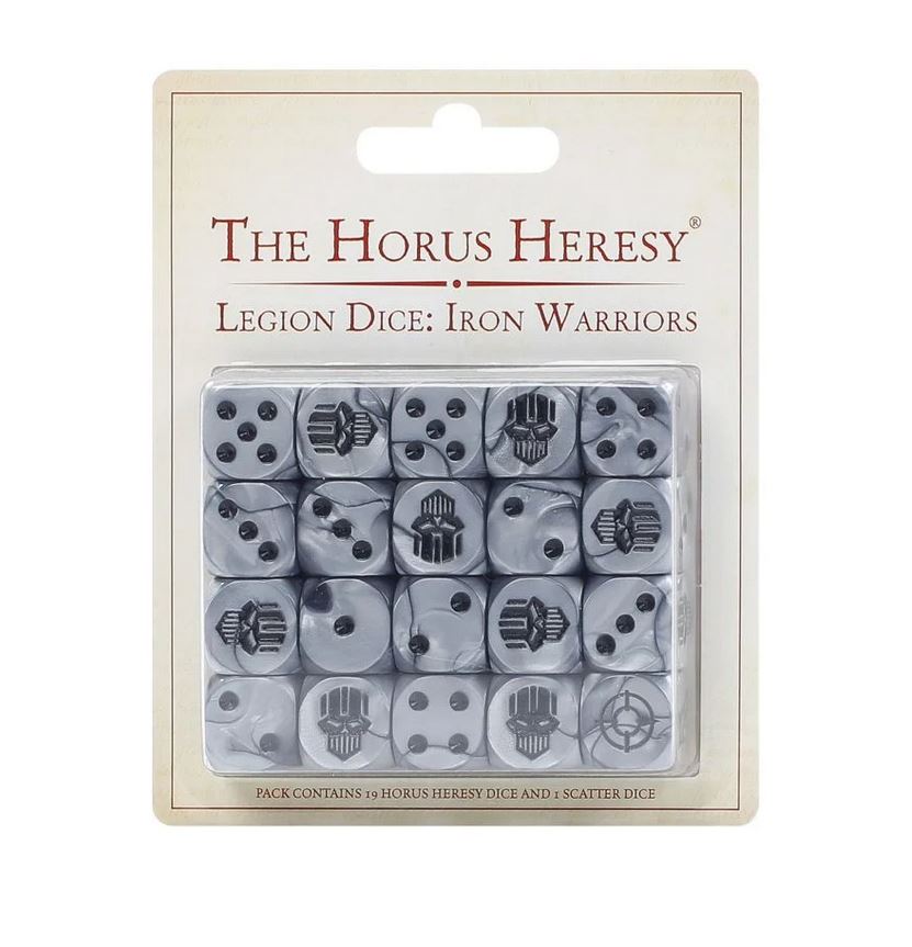 Horus Heresy Iron Warriors Legion Dice Set Games Workshop Forgeworld