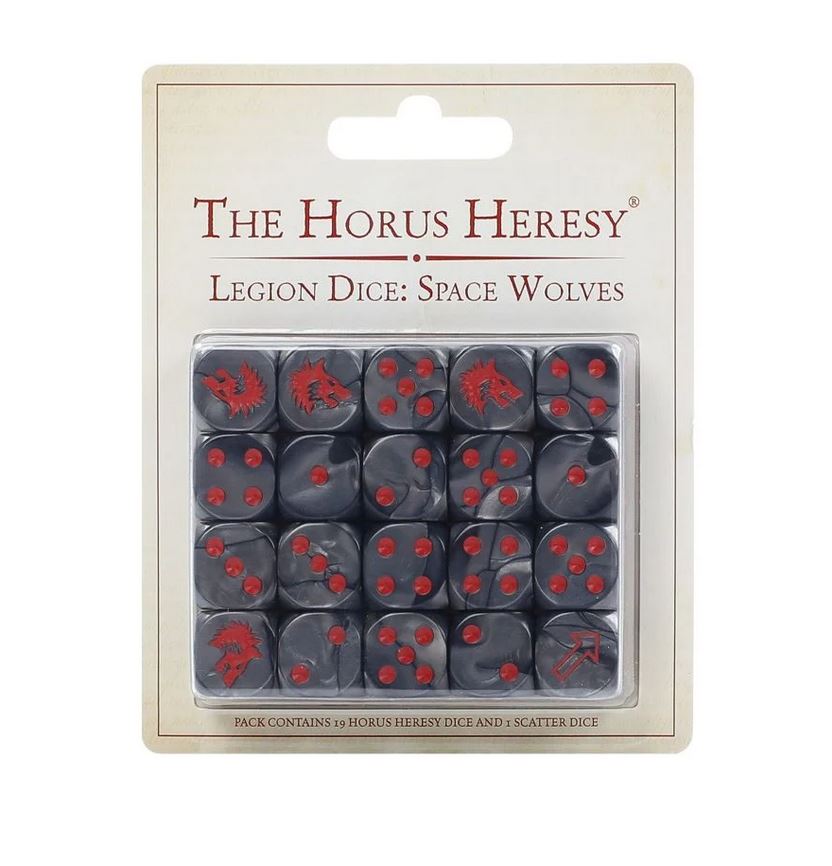 Horus Heresy Space Wolves Legion Dice Set Games Workshop Forgeworld