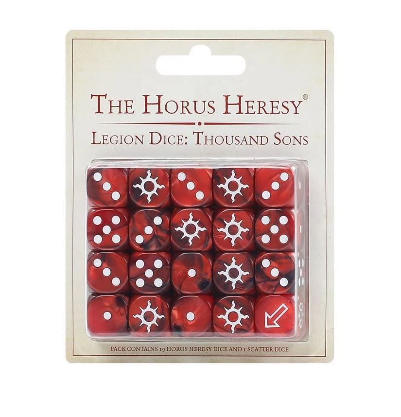 Horus Heresy Thousand Sons Legion Dice Set Games Workshop Forgeworld