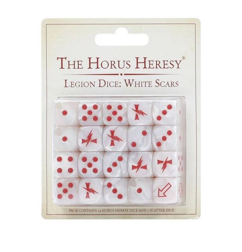 Horus Heresy White Scars Legion Dice Set Games Workshop Forgeworld