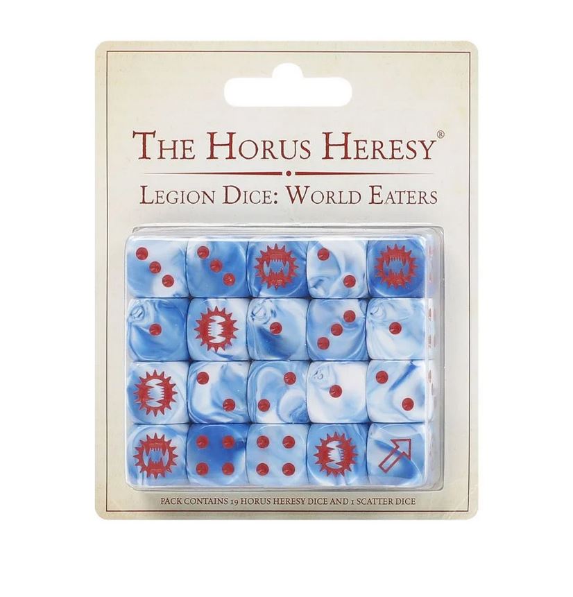 Horus Heresy World Eaters Legion Dice Set Games Workshop Forgeworld