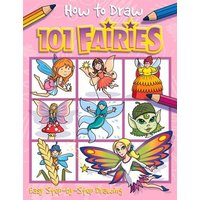 How to Draw 101 Fairies von Gemini Books Group