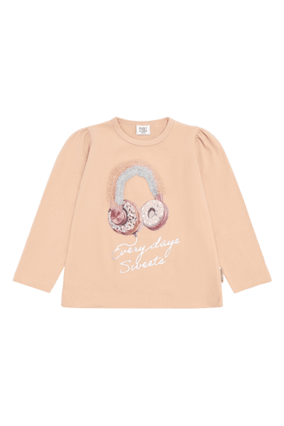 Hust & Claire - Langarmshirt Alma Kopfhörer Rugby tan 122 Hust & Claire - Langarmshirt Alma Kopfhörer Rugby tan 122