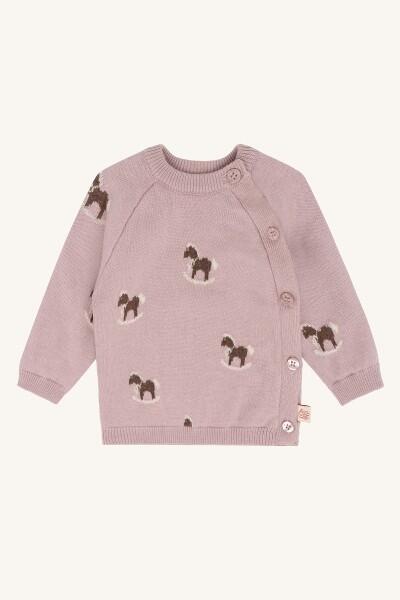Hust & Claire - Strickpullover Schaukelpferd heather 80 Hust & Claire - Strickpullover Schaukelpferd heather 80