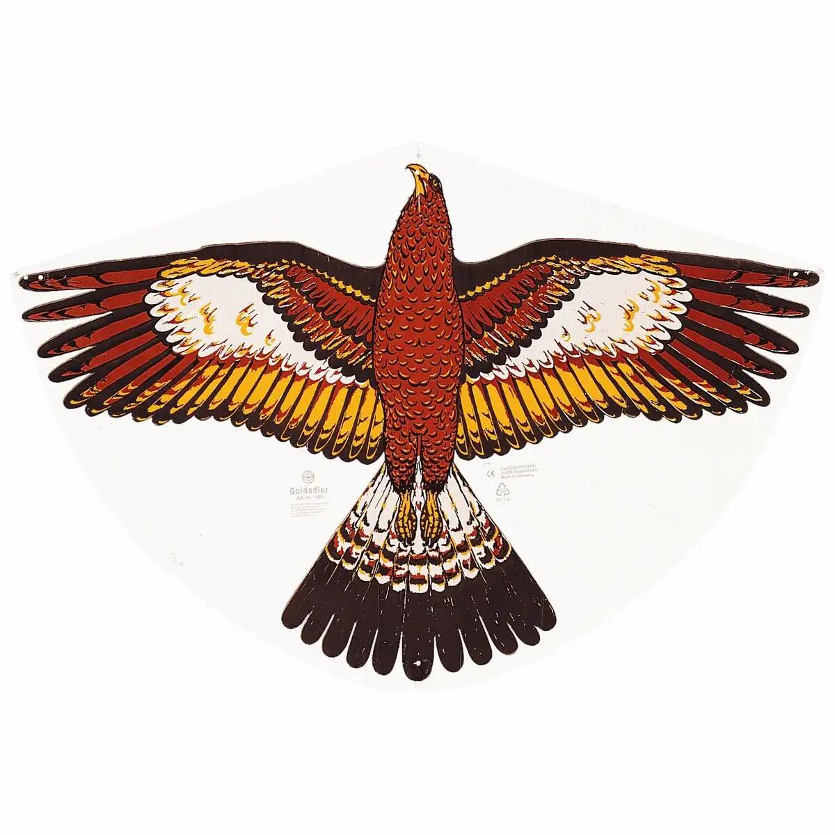 Iden - Günther Kinder-Drachen Goldadler – 92 x 62 cm, Einleiner Iden - Günther Kinder-Drachen Goldadler – 92 x 62 cm, Einleiner