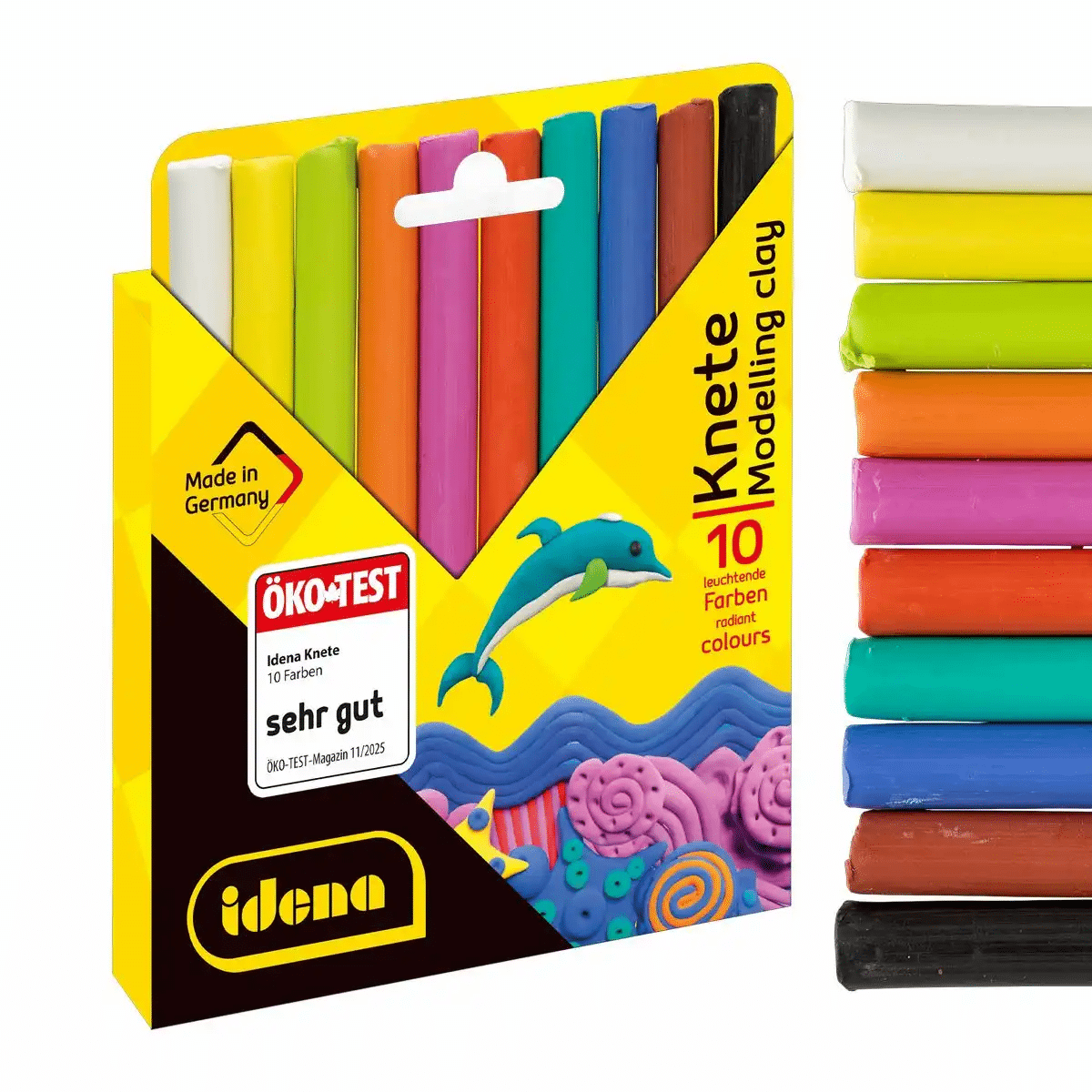 Iden - Idena Knete 10 Farben Iden - Idena Knete 10 Farben