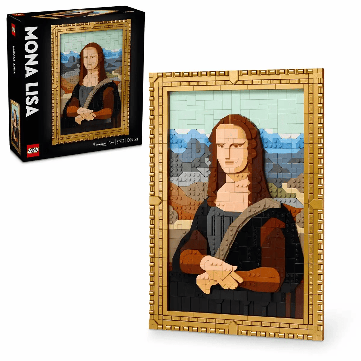 Iden - LEGO Art Mona Lisa – Kunstgeschichte Stein für Stein erleben Iden - LEGO Art Mona Lisa – Kunstgeschichte Stein für Stein erleben
