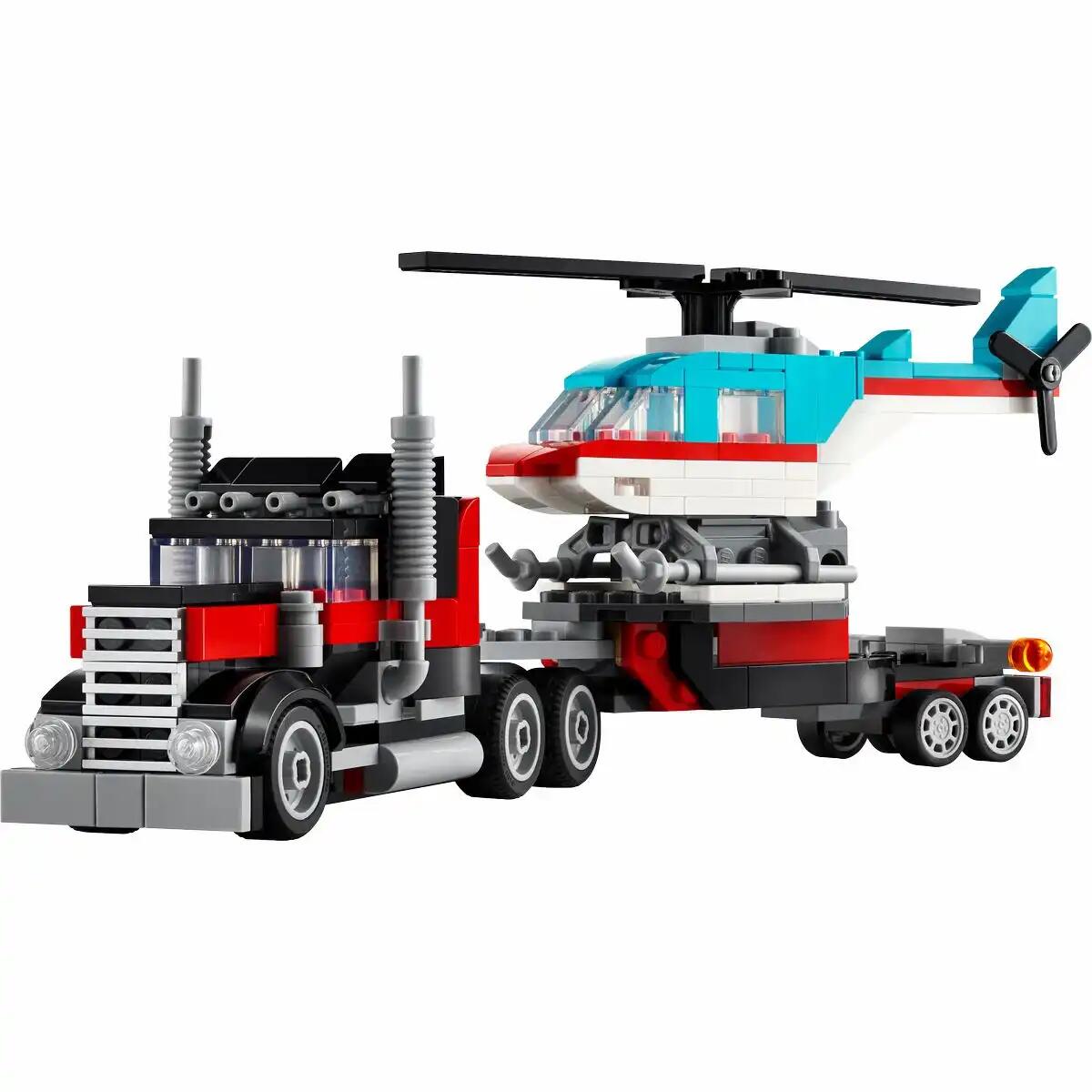 Iden - LEGO CREATOR 3in1 Tieflader mit Hubschrauber Iden - LEGO CREATOR 3in1 Tieflader mit Hubschrauber