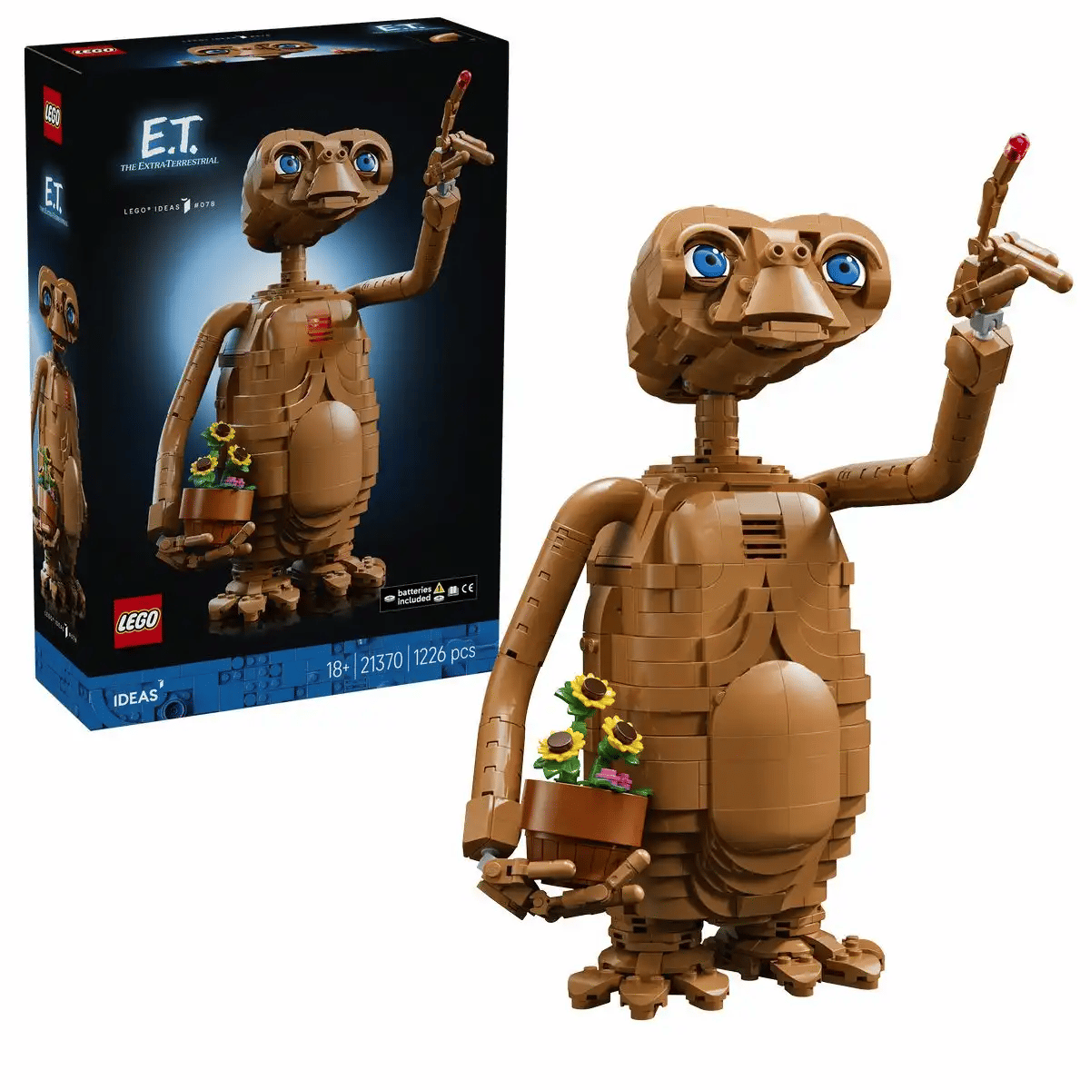Iden - LEGO Ideas – E.T. – Der Außerirdische, 1.226 Teile Iden - LEGO Ideas – E.T. – Der Außerirdische, 1.226 Teile