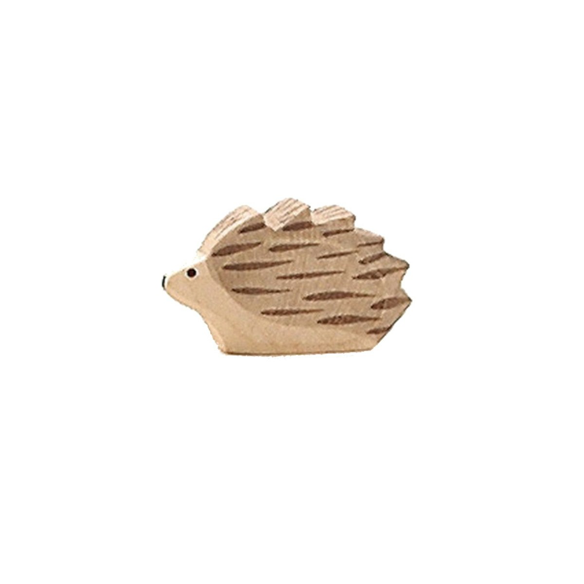 Igel klein handbemalt Holzfigur 2 cm hoch Igel klein handbemalt Holzfigur 2 cm hoch