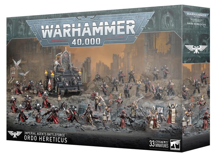 Imperial Agents Battleforce Ordo Hereticus Games Workshop Warhammer Inquisition