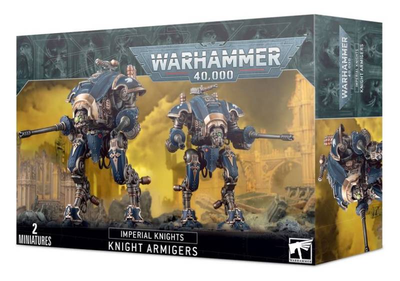 Imperial Knights Knight Armigers Games Workshop Warglaives Ritter Helverins