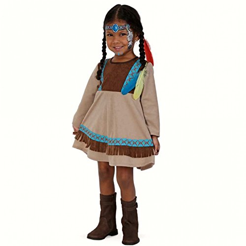 Indianerin blaue Feder Gr. 80/86 Kleid Mädchen Kostüm Fasching Indianerfest Indianerin blaue Feder Gr. 80/86 Kleid Mädchen Kostüm Fasching Indianerfest