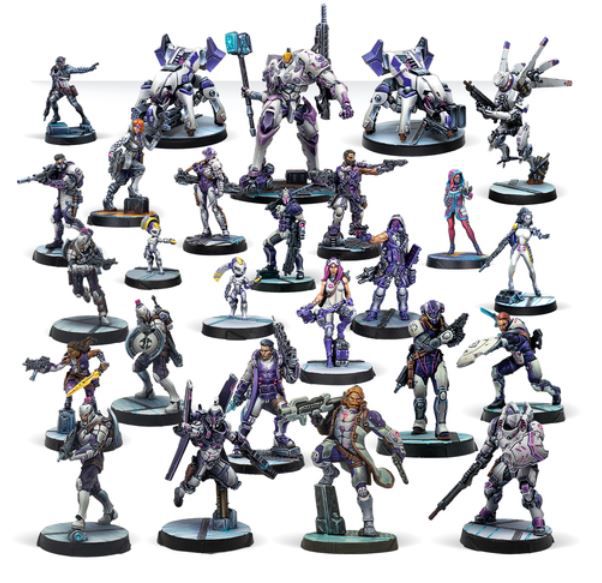 Infinity ALEPH Collection Pack Corvus Belli INF 280878 CodeOne Army Starter Box