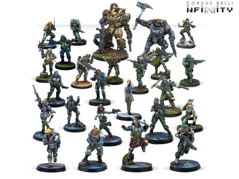 Infinity Ariadna Collection Pack Corvus Belli INF 281126 CodeOne Army Starter Box