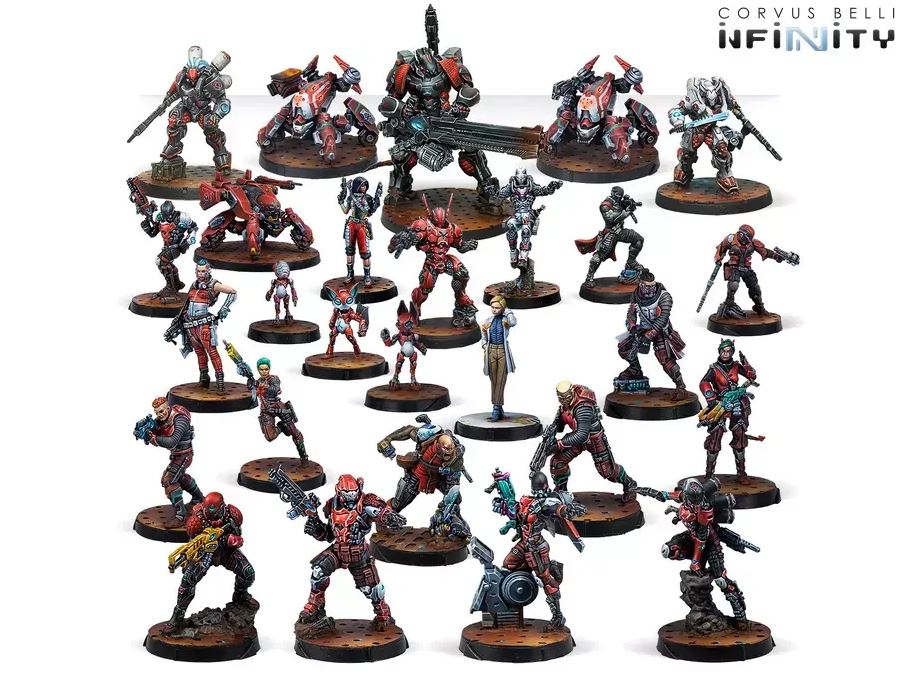 Infinity Nomads Collection Pack Corvus Belli INF 281517 CodeOne Army Starter Box