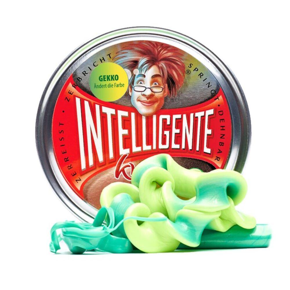 Intelligente Knete - Intelligente Knete Gekko - Farbwechsel grün - gelb Intelligente Knete - Intelligente Knete Gekko - Farbwechsel grün - gelb
