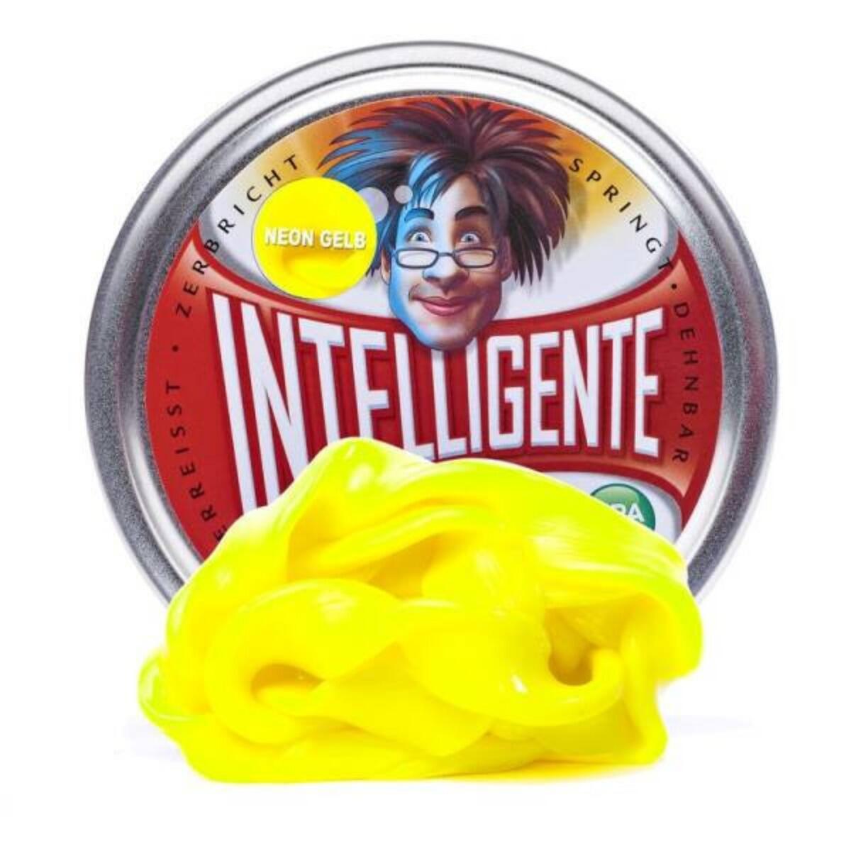 Intelligente Knete - Intelligente Knete Neon Gelb Intelligente Knete - Intelligente Knete Neon Gelb