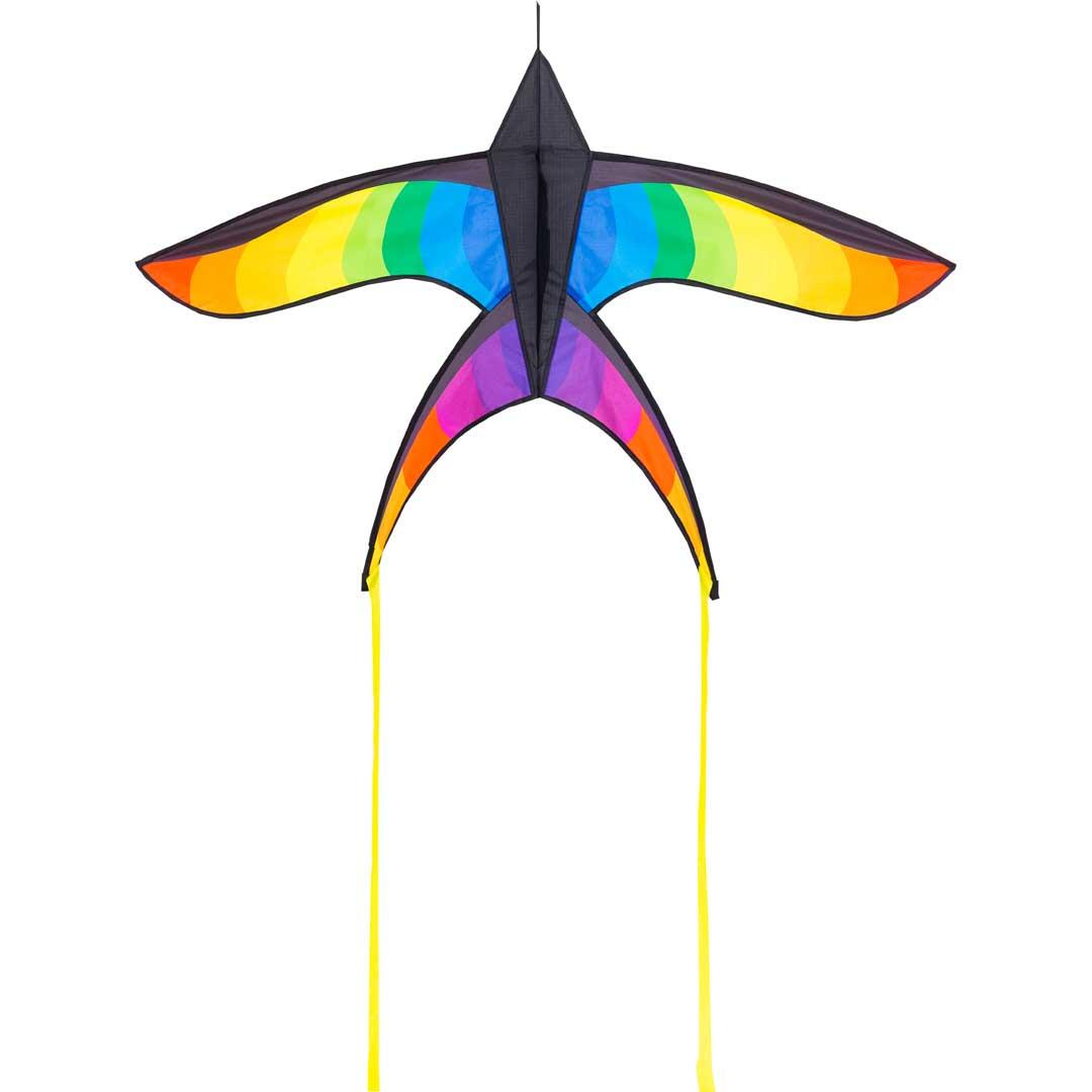Invento - Einleinerdrachen Swallow Kite rainbow Invento - Einleinerdrachen Swallow Kite rainbow