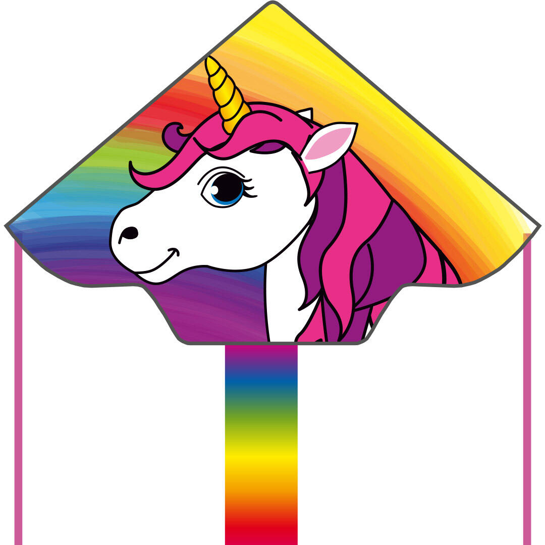 Invento - Kinderdrachen Simple Flyer 120 cm Einhorn Invento - Kinderdrachen Simple Flyer 120 cm Einhorn