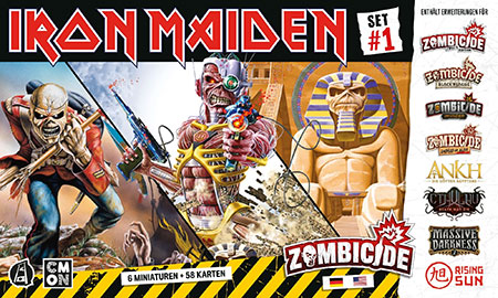 Iron Maiden Charackterpack 1 f�r alle g�ngigen CMON Titel