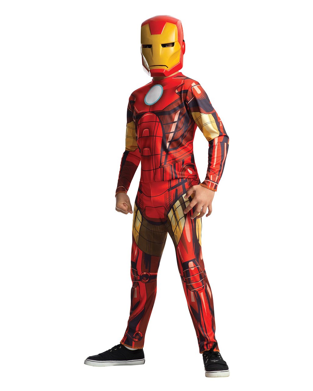 Iron Man Kinder Kostüm mit Maske Iron Man Kinder Kostüm mit Maske