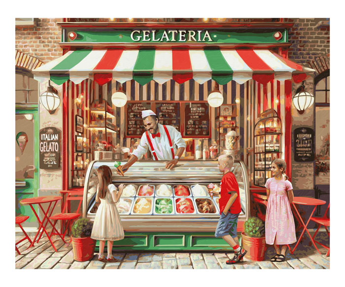 Italienische Eisdiele Italienische Eisdiele