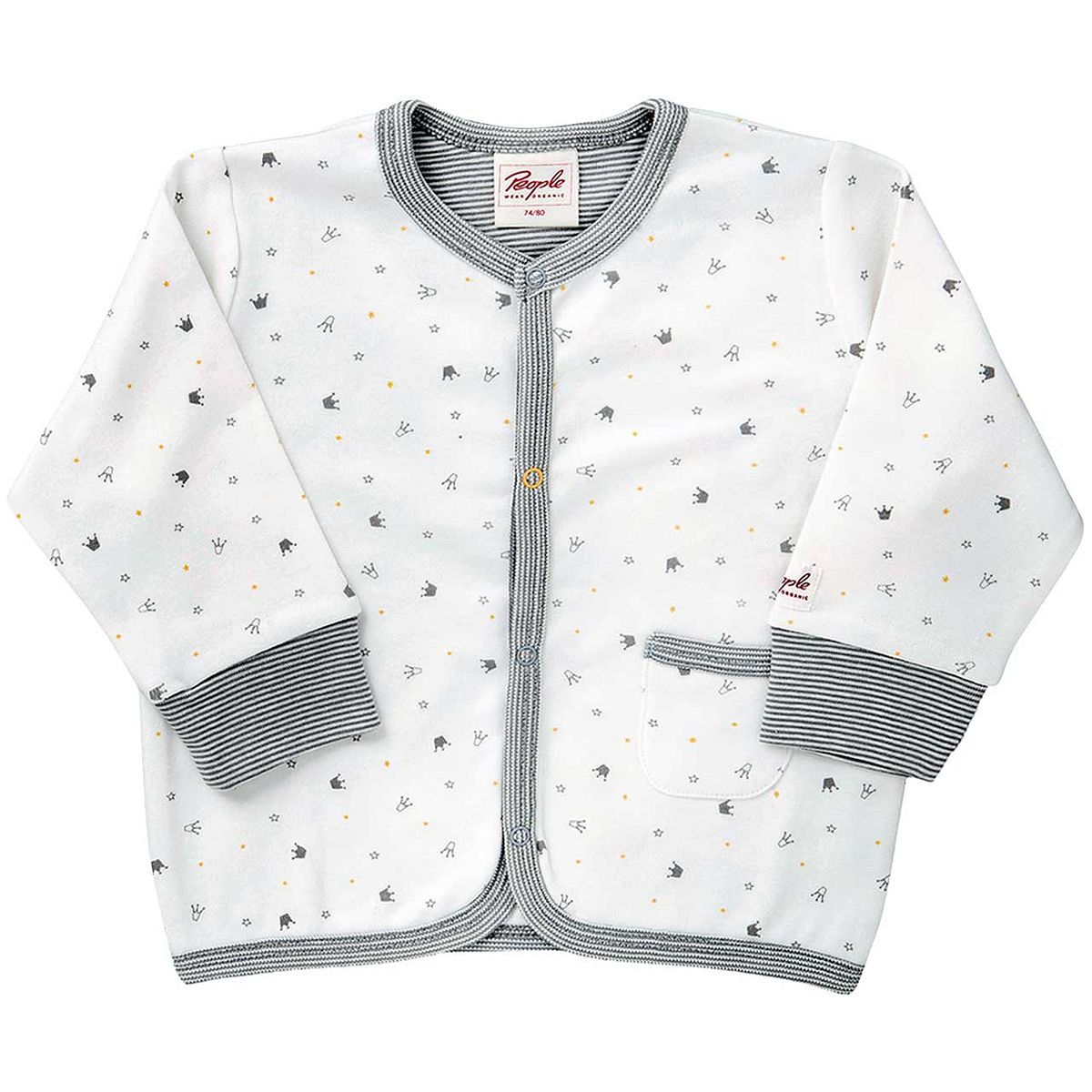 Jacke Kronen mit Bündchen 50/56 Jacke Kronen mit Bündchen 50/56