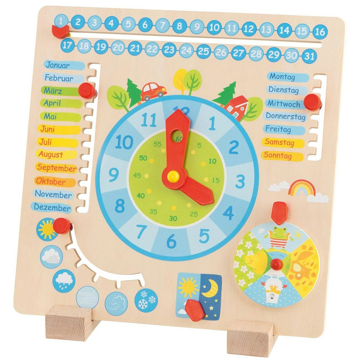 Jahresuhr Lernspielzeug ab 5 Jahre Jahresuhr Lernspielzeug ab 5 Jahre