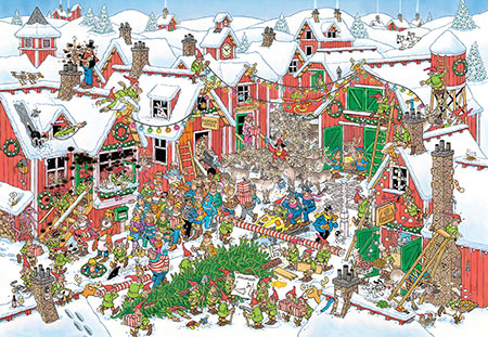 Jan van Haasteren | Das Dorf des Weihnachtsmanns (5000)