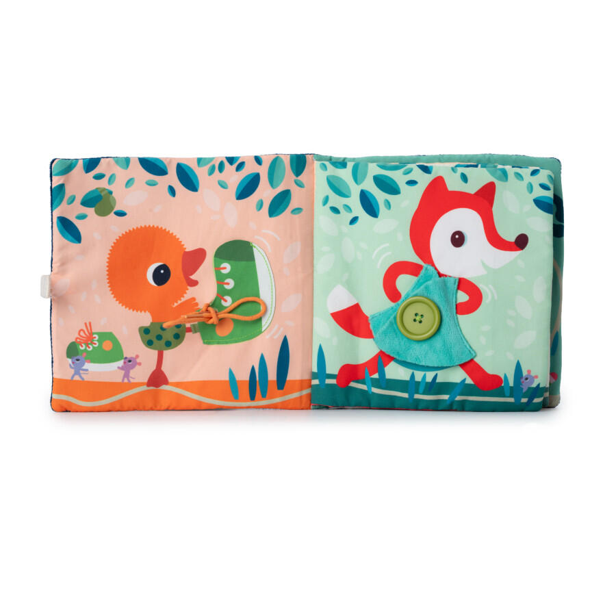 Janod - Lilliputiens – Activity Book Learning to Dress mit Hund Jules Janod - Lilliputiens – Activity Book Learning to Dress mit Hund Jules