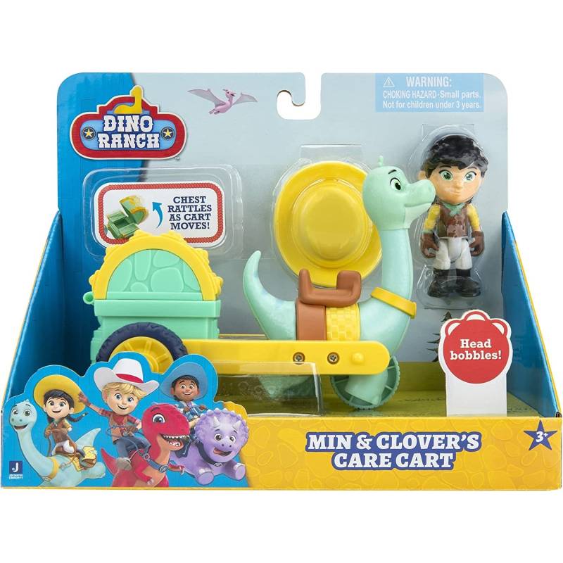 Jazwares - Dino Ranch - Fahrzeug - Min & Clovers Doktorwagen