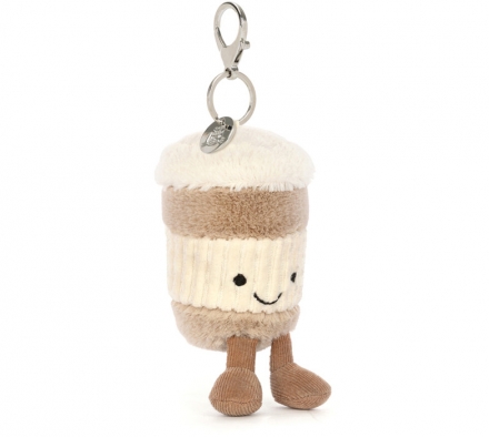 Jellycat Amuseable Coffee-To-Go Bag Charm 18cm