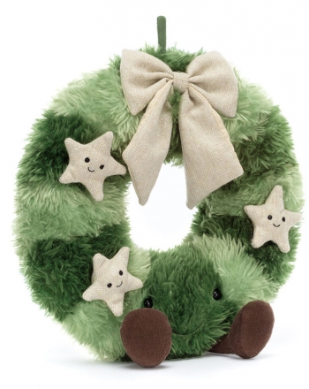 Jellycat Amuseable Nordic Spruce Wreath 28cm