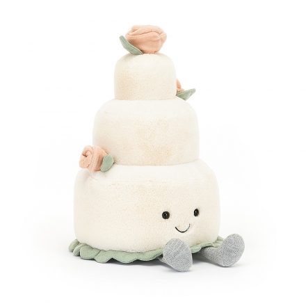 Jellycat Amuseable Wedding Cake 28cm