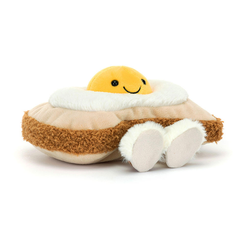 Jellycat - Amuseables Egglantine Egg On Toast 12x16x12 cm Kuscheltier Plüschfigur Jellycat - Amuseables Egglantine Egg On Toast 12x16x12 cm Kuscheltier Plüschfigur