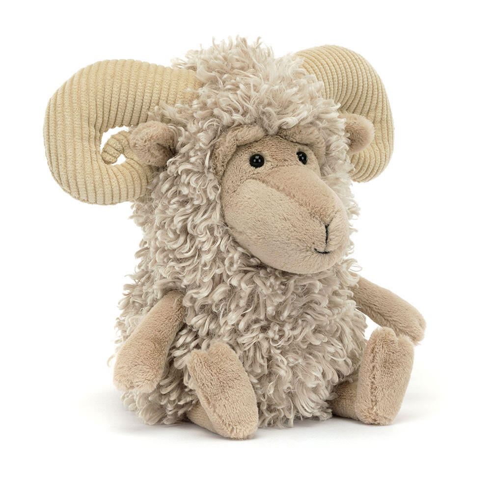 Jellycat - Ramsley Sheep 29x13x13 cm Kuscheltier Plüschfigur Jellycat - Ramsley Sheep 29x13x13 cm Kuscheltier Plüschfigur