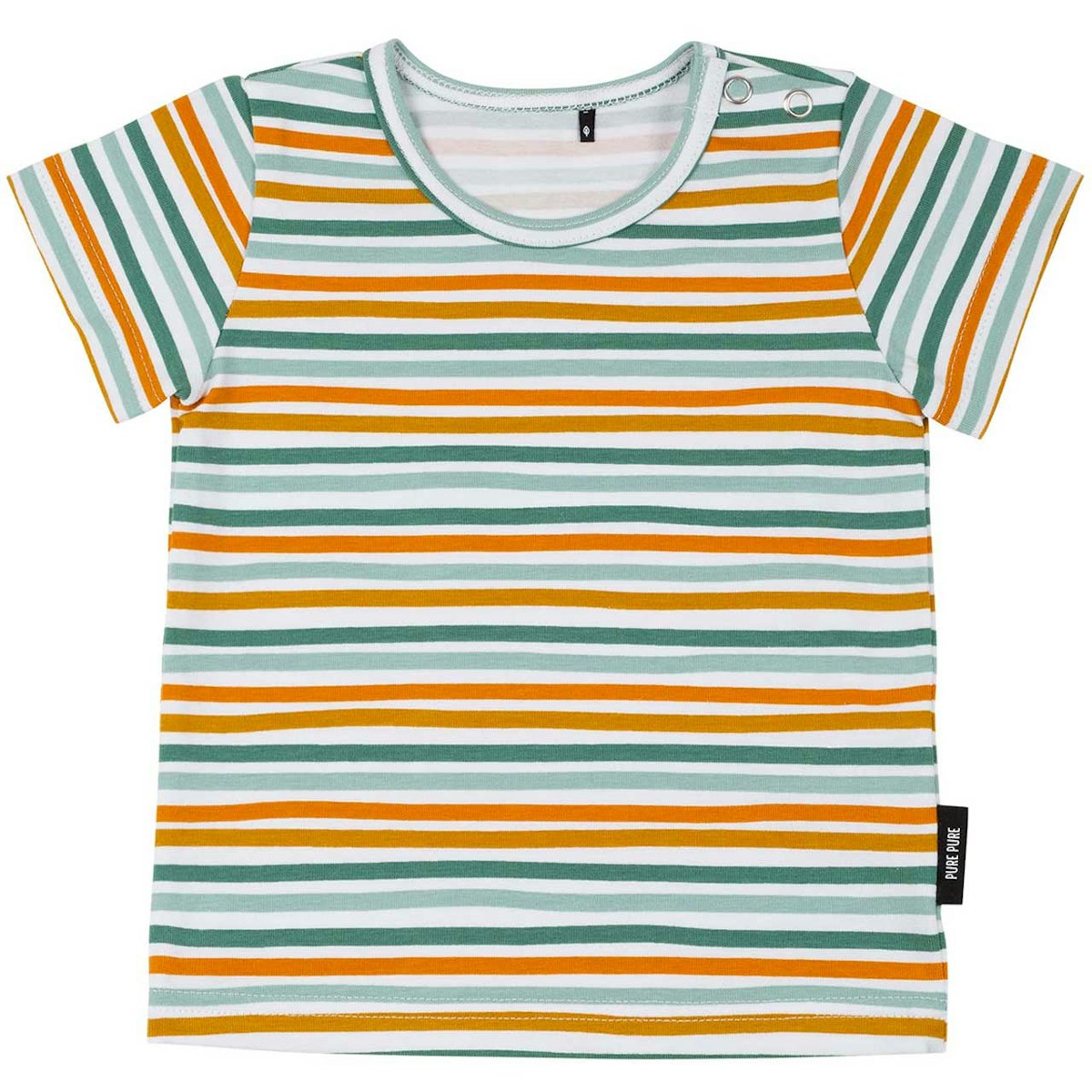 Jersey Baby Shirt kurzarm Streifen 74 Jersey Baby Shirt kurzarm Streifen 74