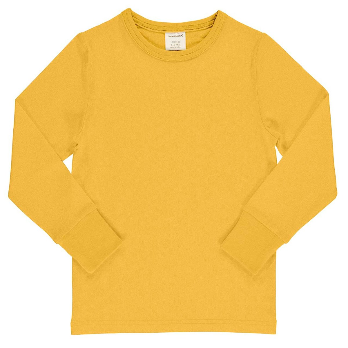 Jersey Langarmshirt senfgelb 86/92 Jersey Langarmshirt senfgelb 86/92