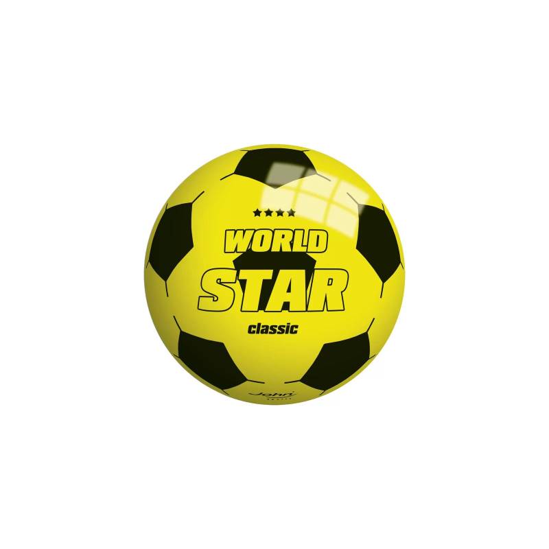 John - Sportspielball World Star 5" / 13 cm, sort. (10)