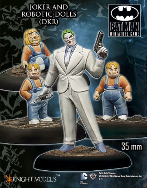 Joker and Robotic Dolls DKR 35mm Batman Miniature Game Knight Models Miniatur DC