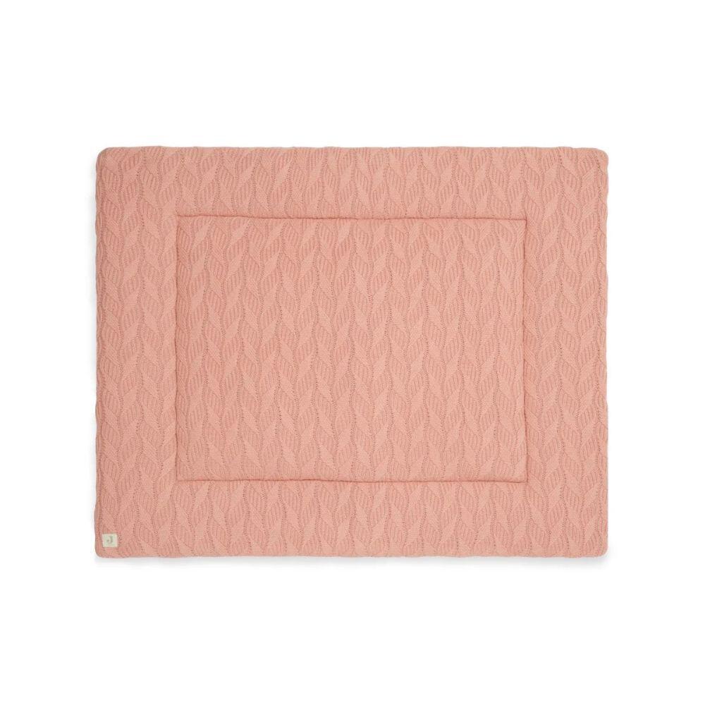 Jollein - Krabbeldecke gestrickt, rosewood Jollein - Krabbeldecke gestrickt, rosewood