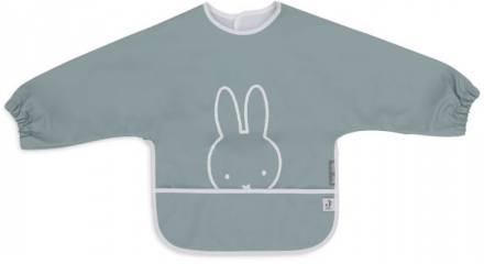 Jollein Lätzchen Wasserdicht mit Ärmeln Miffy Peekaboo Sea Green